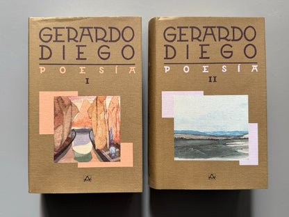 Obras Completas, Gerardo Diego. Poesía - Aguilar, 1989