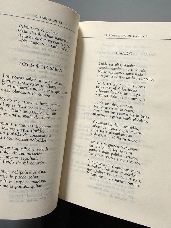 Obras Completas, Gerardo Diego. Poesía - Aguilar, 1989