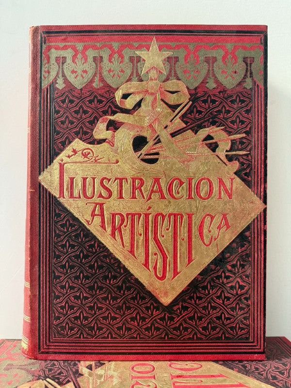 La Ilustración Artística encuadernada, nº1-522 - Montaner y Simón, 1882-1891