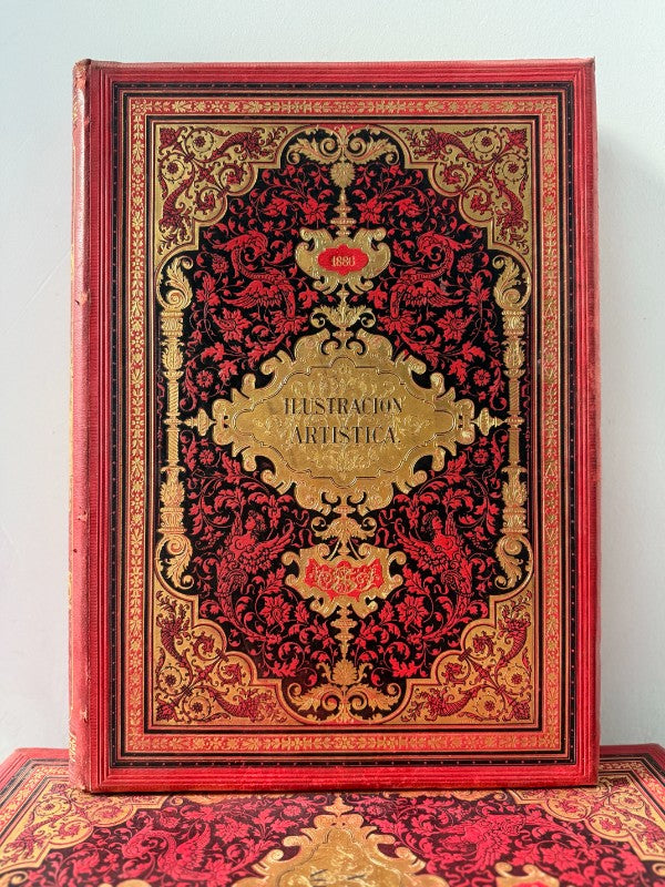 La Ilustración Artística encuadernada, nº1-522 - Montaner y Simón, 1882-1891