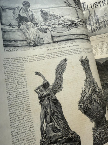 La Ilustración Artística encuadernada, nº1-522 - Montaner y Simón, 1882-1891