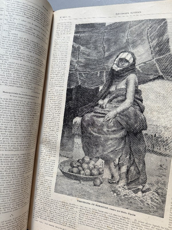 La Ilustración Artística encuadernada, nº1-522 - Montaner y Simón, 1882-1891