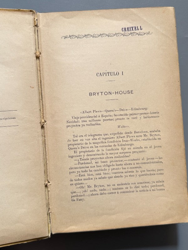 El Hijo del Capitán Nemo, Enrique de Bendito y Trujillo - Hijos de Santiago Rodríguez, ca. 1900