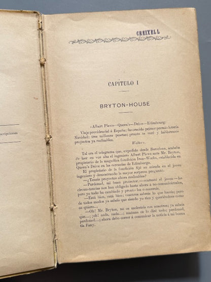 El Hijo del Capitán Nemo, Enrique de Bendito y Trujillo - Hijos de Santiago Rodríguez, ca. 1900