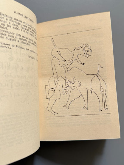 Proses, Ramón Reventós. Ilustraciones de Picasso - Editorial Selecta, 1953