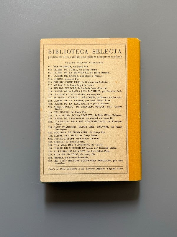 Proses, Ramón Reventós. Ilustraciones de Picasso - Editorial Selecta, 1953