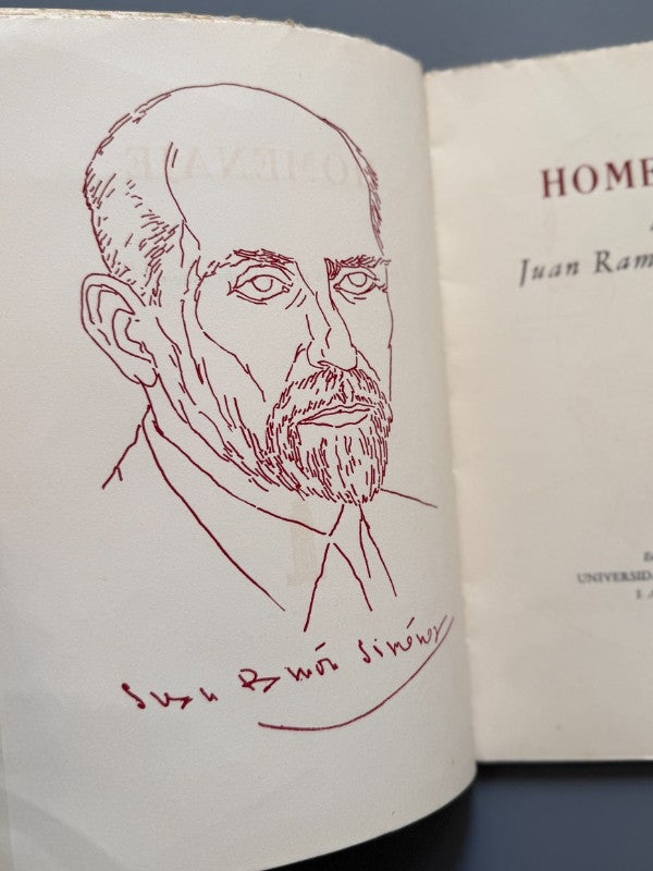 Homenaje a Juan Ramón Jiménez - Ediciones de la Universidad de Puerto Rico, 1956