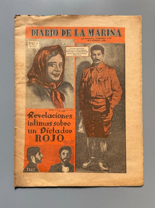 Diario de la Marina. Segunda Guerra Mundial - La Habana, 5 de noviembre de 1939