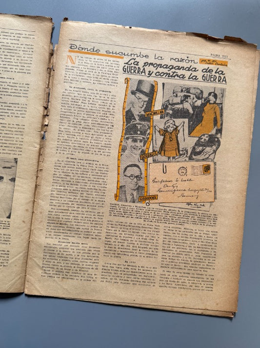 Diario de la Marina. Segunda Guerra Mundial - La Habana, 29 de octubre de 1939