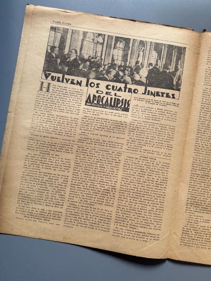 Diario de la Marina. Segunda Guerra Mundial - La Habana, 29 de octubre de 1939
