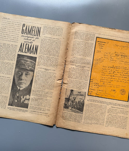 Diario de la Marina. Segunda Guerra Mundial - La Habana, 10 de septiembre de 1939