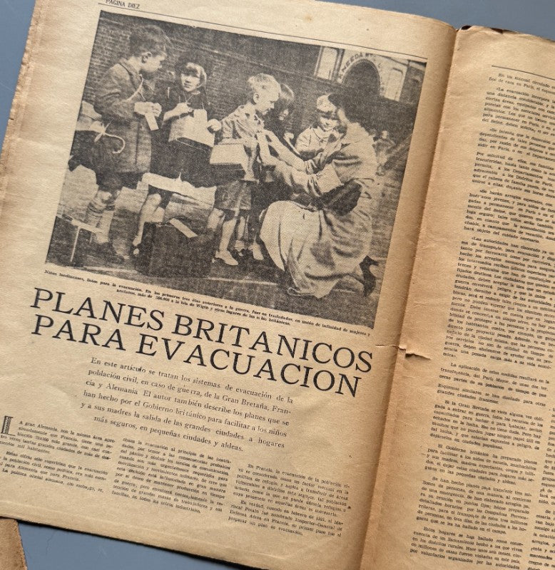 Diario de la Marina. Segunda Guerra Mundial - La Habana, 10 de septiembre de 1939