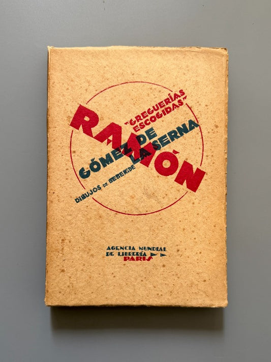 Greguerías Escogidas, Ramón Gómez de la Serna + El amor y la dicha - Agencia Mundial de Librería