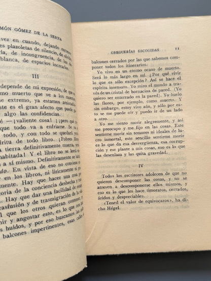 Greguerías Escogidas, Ramón Gómez de la Serna + El amor y la dicha - Agencia Mundial de Librería