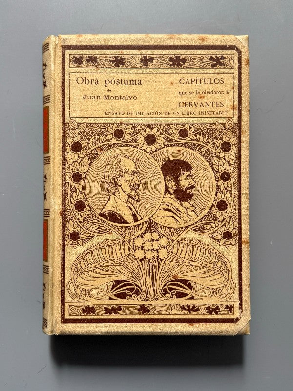 Capítulos que se le olvidaron a Cervantes, Juan de Montalvo - Montaner y Simón, 1898