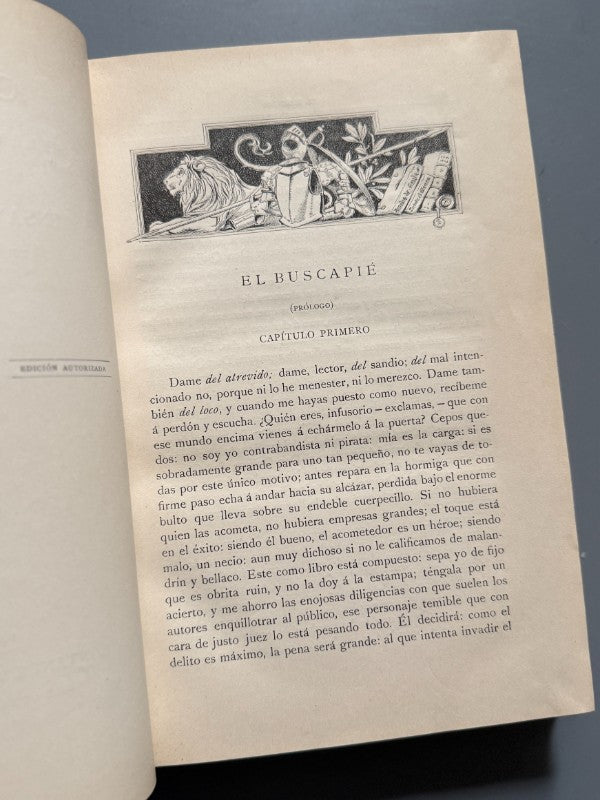Capítulos que se le olvidaron a Cervantes, Juan de Montalvo - Montaner y Simón, 1898