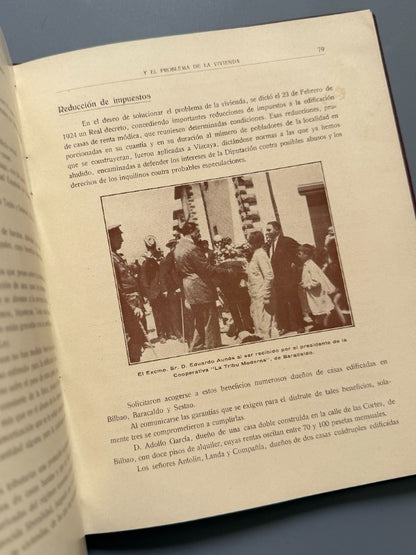 La Exma. Diputación de Vizcaya y el Problema de la Vivienda - Bilbao, ca. 1930