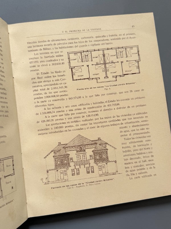 La Exma. Diputación de Vizcaya y el Problema de la Vivienda - Bilbao, ca. 1930