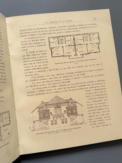 La Exma. Diputación de Vizcaya y el Problema de la Vivienda - Bilbao, ca. 1930