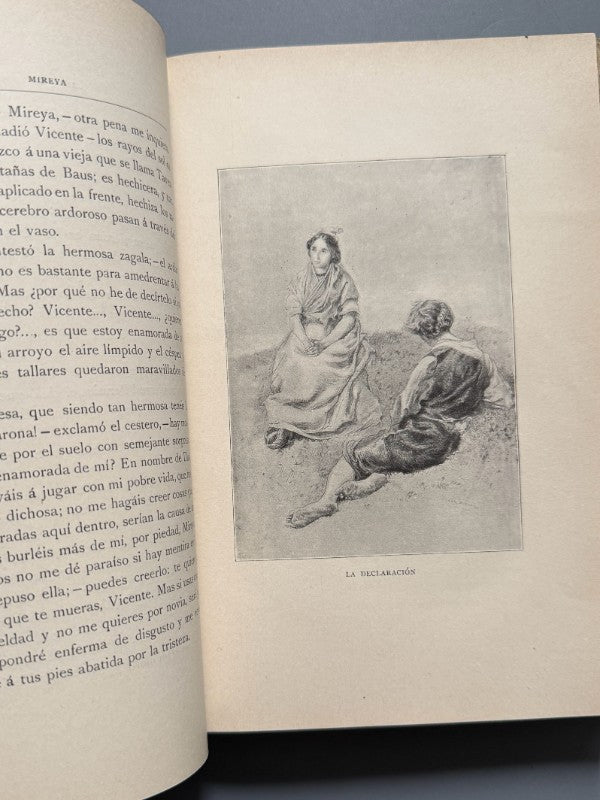 Mireya, Federico Mistral - Montaner y Simón, 1904