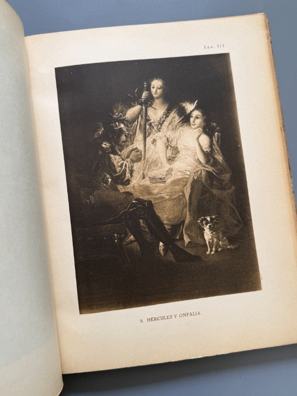 Catálogo ilustrado de la exposición de pinturas de Goya. Museo del Prado - 1928
