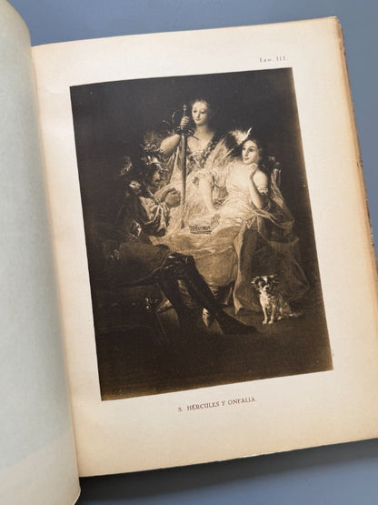 Catálogo ilustrado de la exposición de pinturas de Goya. Museo del Prado - 1928