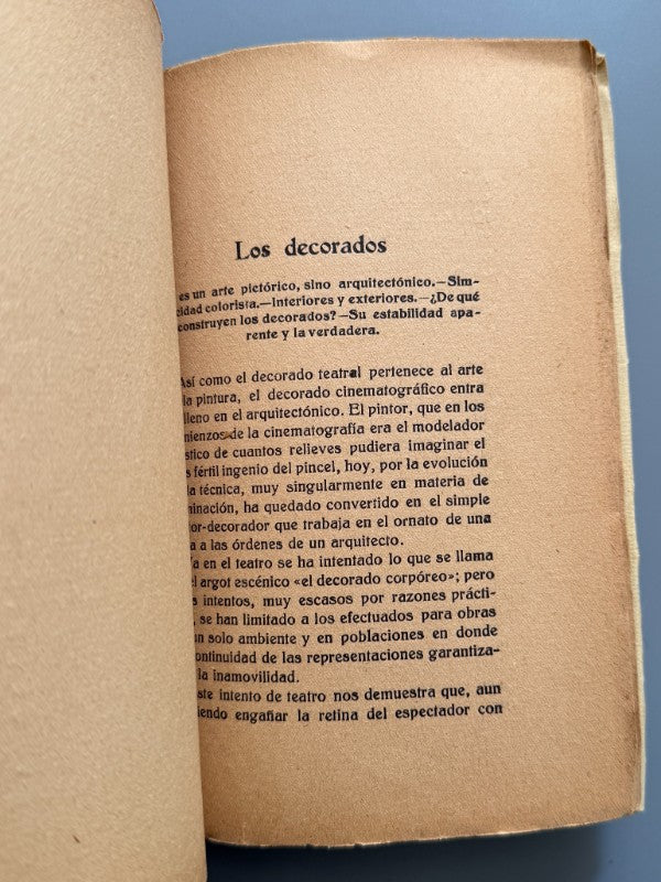 Cómo se hacen las películas, Sabino A. Micon - Sociedad Ibero-Americana de Publicaciones, 1929