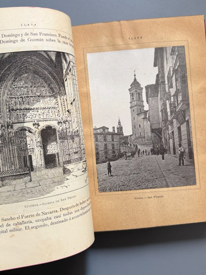 España. Monumentos y artes. Álava, Guipúzcoa y Vizcaya  - Est. Tip. Daniel Cortezo, 1885