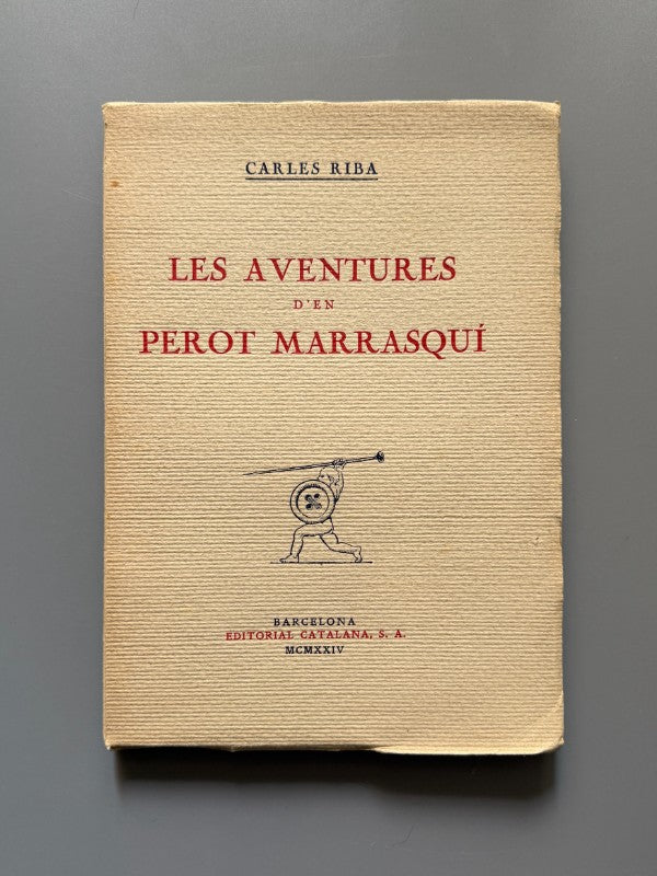 Les aventures d'En Perot Marrasquí, Carles Riba. Ilustrado por APA - Editorial Catalana, 1924