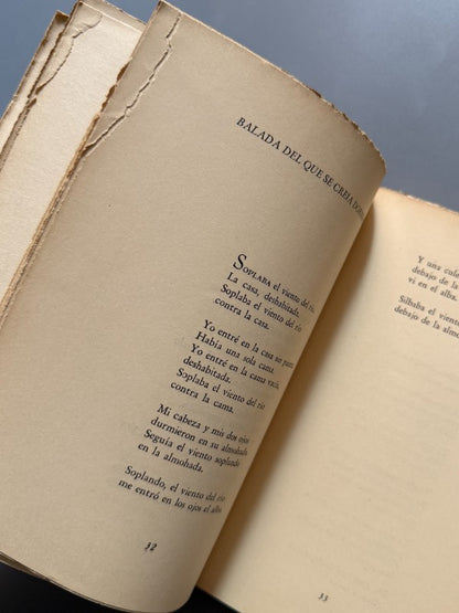 Baladas y canciones del Paraná (1953-1954), Rafael Alberti (1ª ed.) - Editorial Losada, 1954