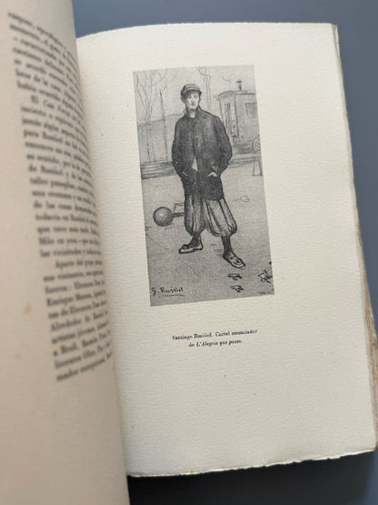 Rusiñol y Su Tiempo, Josep Pla (edición especial, ejemplar nº79) - Editorial Barna, 1943