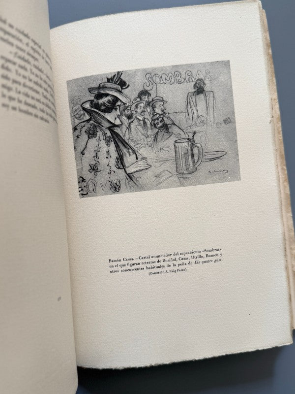Rusiñol y Su Tiempo, Josep Pla (edición especial, ejemplar nº79) - Editorial Barna, 1943