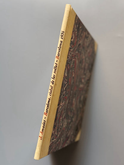 Barcelona ciutat de les voltes, Joan Amades - Tallers Gràfics Hostench, 1934