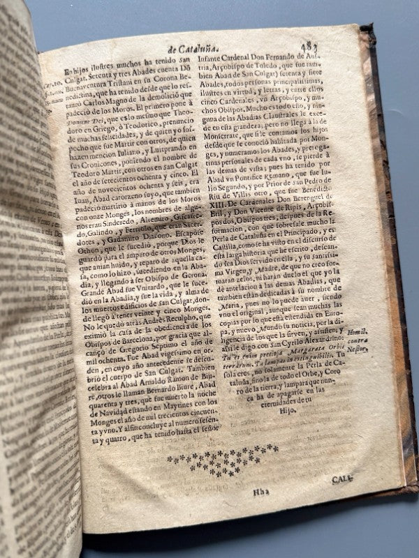 La perla de Cataluña. Historia de Monserrate, Fray Gregorio de Argaiz - Madrid, 1677