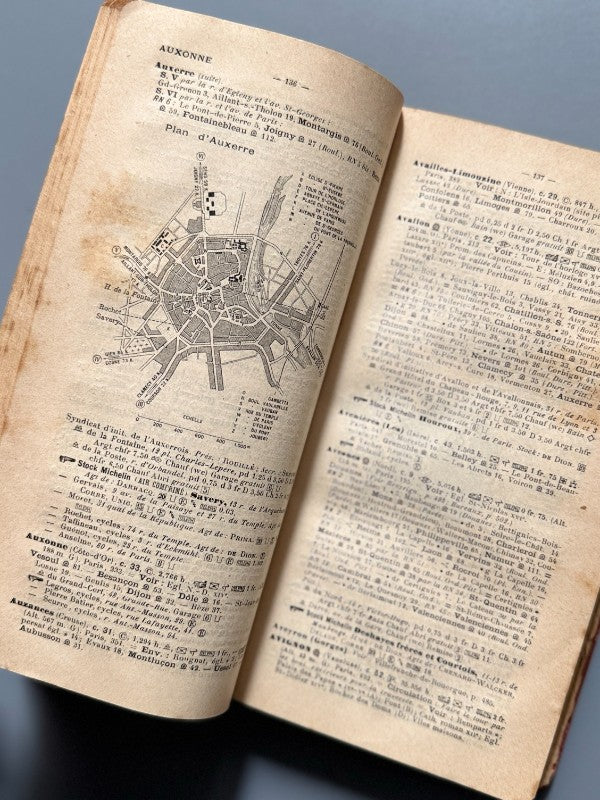 Guide Michelin pour la France. 9 Année - Michelin-Guide, Clermont-Ferrand, 1908