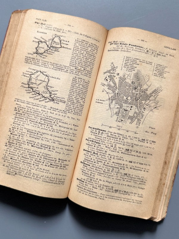 Guide Michelin pour la France. 9 Année - Michelin-Guide, Clermont-Ferrand, 1908
