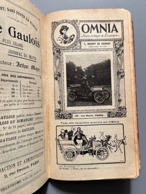 Guide Michelin pour la France. 9 Année - Michelin-Guide, Clermont-Ferrand, 1908