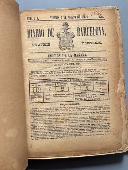 Noticias y material sobre la construcción del Palacio de Justicia de Barcelona - 1881-1900