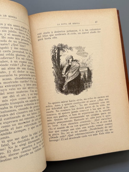 Dramas de Schiller - Biblioteca Arte y Letras/ Casa Editorial Maucci, 1909