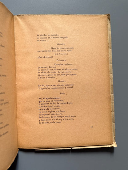 Cruz y Raya nº17. Quien te ha visto y quien te ve, Miguel Hernández - Madrid, agosto de 1934