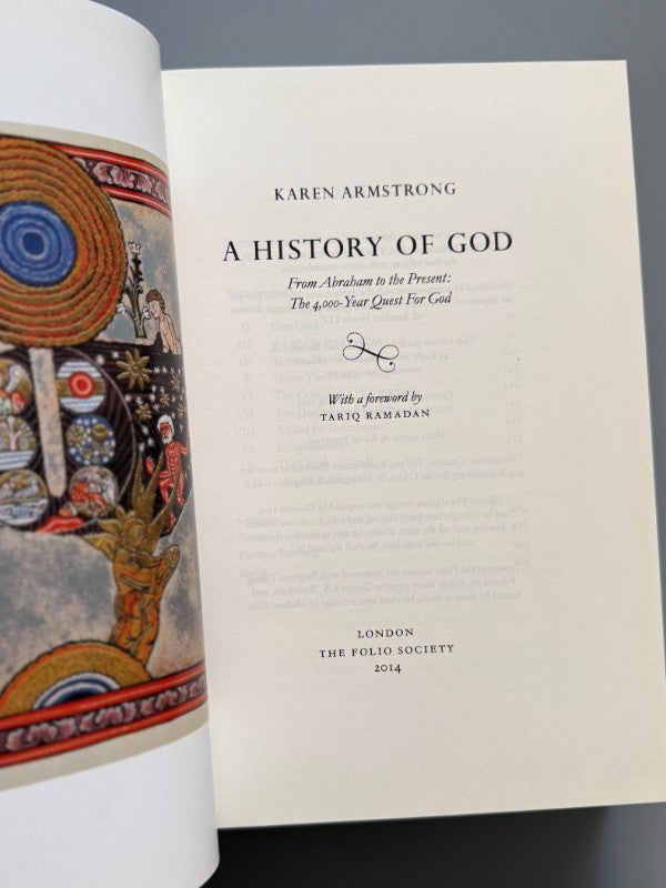 A history of God, Karen Armstrong - The Folio Society, 2014