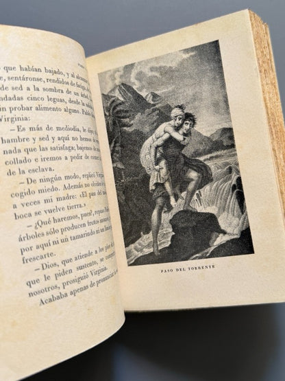 Pablo y Virginia, Bernardin de Saint-Pierre - Editorial Montaner y Simón, 1939