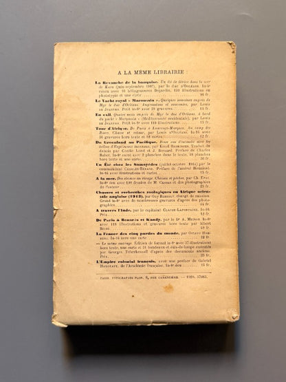 L'âme de l'exilé, Docteur Récamier - Libraire Plon, 1929