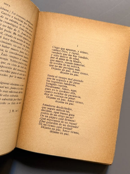 Romances de Góngora 1627-1927, José María de Cossío - Revista de Occidente, 1927