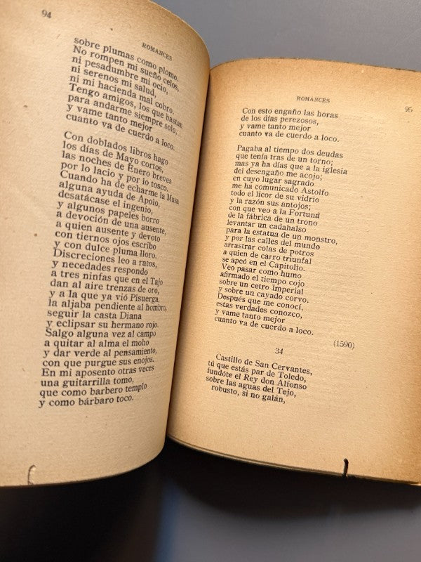 Romances de Góngora 1627-1927, José María de Cossío - Revista de Occidente, 1927