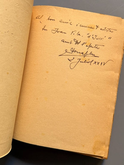 Les Inconscients, Vicens Coma Soley (dedicado a Joan d'Ivory) - Llibreria Verdaguer, 1924