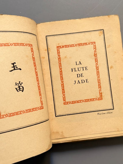La flute de jade - Ex Oriente Lux, 1920