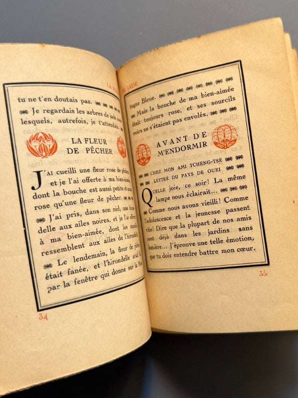 La flute de jade - Ex Oriente Lux, 1920