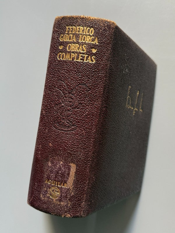 Obras completas, Federico García Lorca - Editorial Aguilar, 1955