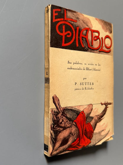 El Diablo, Pablo Sutter (exorcismo de Illfurth) - Librería La Hormiga de Oro, 1923